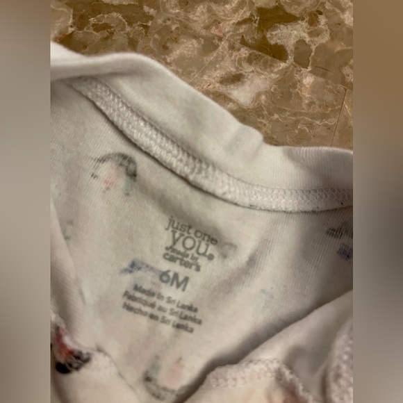 Carter’s anchors/boats onesie - 6 months - Picture 3 of 4